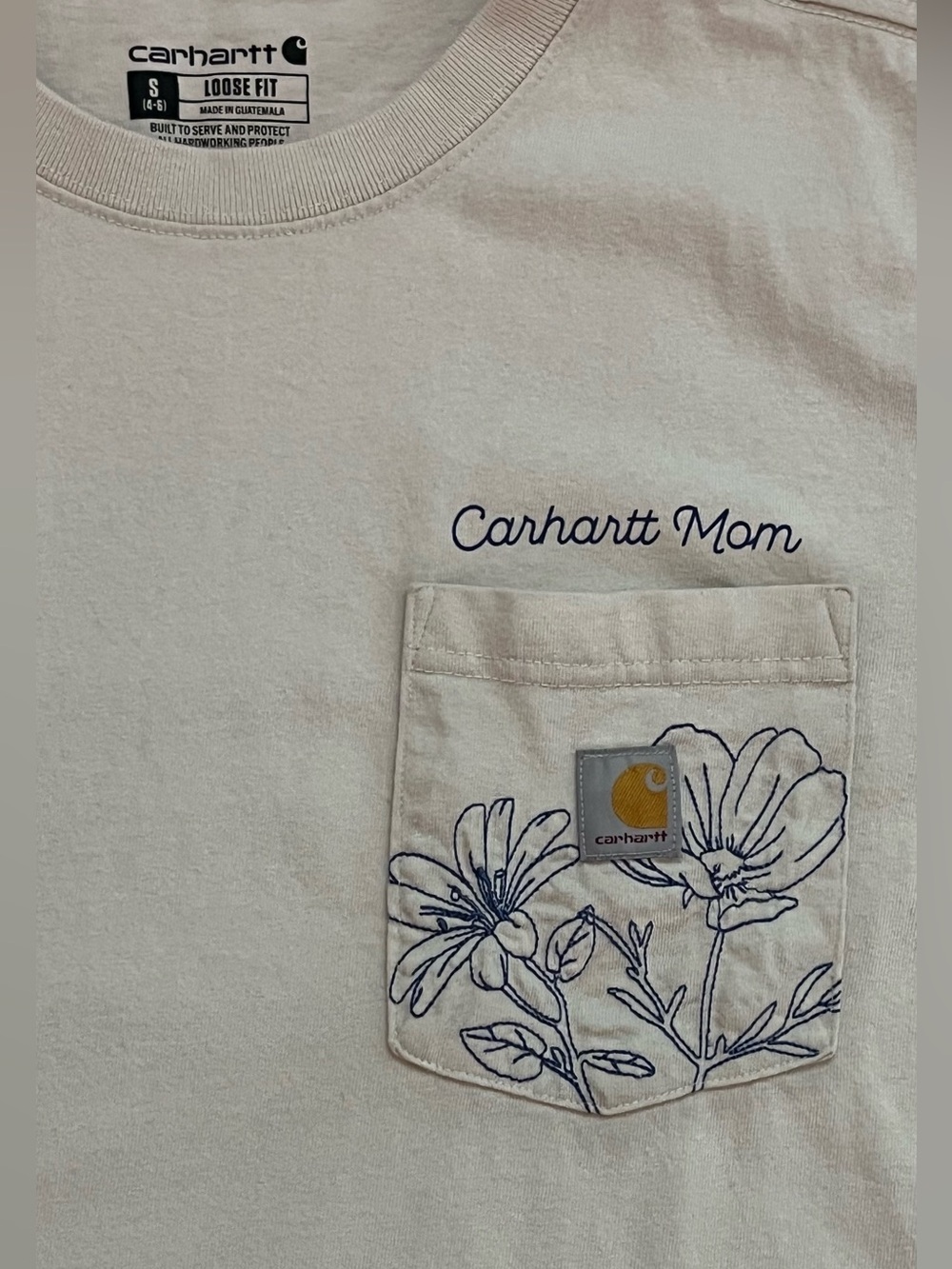 Carhartt Mom Floral Pocket T-Shirt - Picture 3 of 6